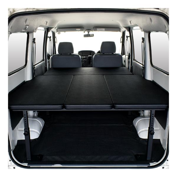 タウンエース バン M Flat ベッドキット レザータイプ クッション材25mm 400系 タウンエース ベッド 車中泊 ベットキット Town Ace 車中泊マット 棚 日本製 Mgr Customs 通販 Paypayモール