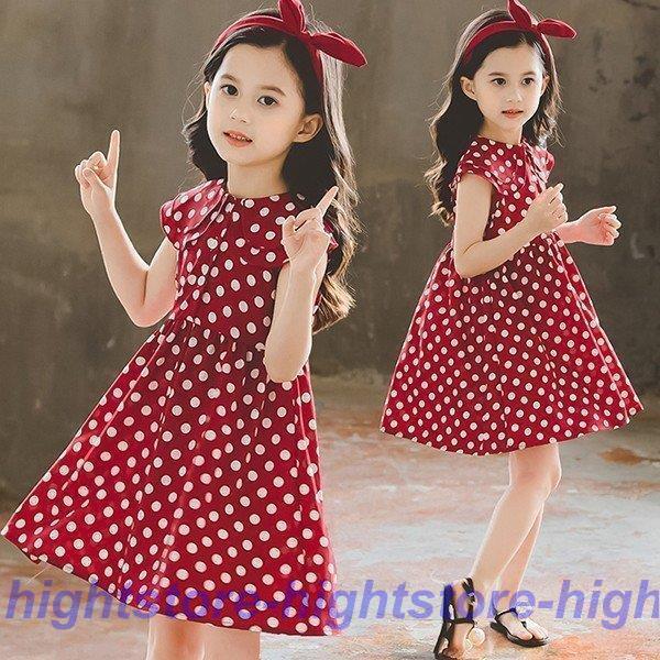 ワンピース キッズ 子供服 子供ドレス 韓国子供服 女の子 夏 半袖 膝丈ワンピース ドット柄 結婚式 発表会 ピアノ おしゃれ 可愛い 通学着 通園着 Hight1210 Tz7 Hight 通販 Yahoo ショッピング