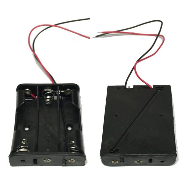 2���� �P3 �d�r 3�{ 4.5V �d�r�z���_�[ 3 x AA�d�r 4.5V �o�b�e���[�P�[�X �X�C�b�`�� 2���C�� �d�r�{�b�N�X ���[���֔z����