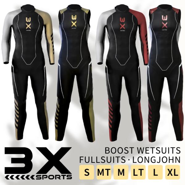 プロ監修 ウェットスーツ 3X 超極厚 高浮力 トライアスロン 競技用