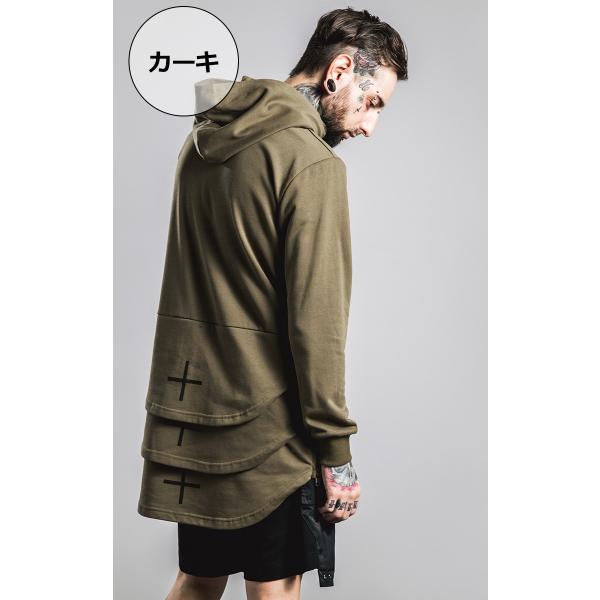 パーカー メンズ おしゃれ スポーツ 裏起毛 厚手 コーデ プルオーバー スウェット トレーナー ロング丈 レイヤード長袖 フーディー 秋服 冬服 Buyee Buyee Japanese Proxy Service Buy From Japan Bot Online