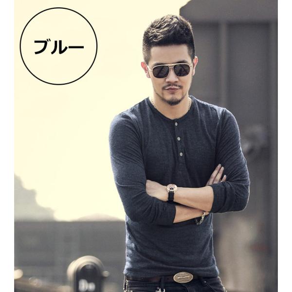 長袖tシャツ メンズ 厚手 ロンt 長袖 ヘンリーネック ロングtシャツ 無地 タイト シンプル Vネック Uネック カットソー トップス Buyee Buyee Japanese Proxy Service Buy From Japan Bot Online