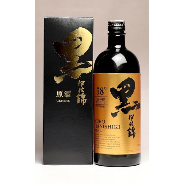大口酒造 黒伊佐錦 原酒 38度 720ml くろ いさにしき げんしゅ くろい