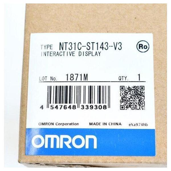 ★★【新品】 OMRON オムロン NT31C-ST143-V3 インタラクティブディスプレイ タッチパネル ◆6ヶ月保証