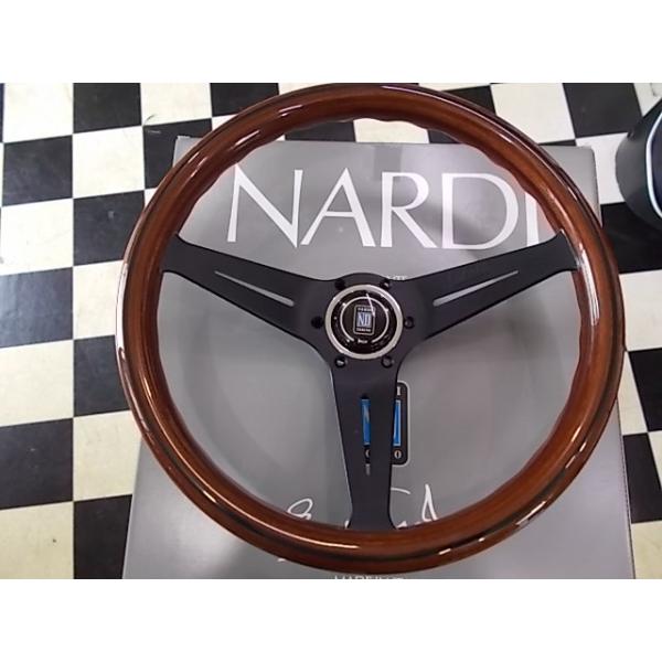 NARDI ナルディ Rally(wood) N771 ウッド＆ブラックスポーク 350mm
