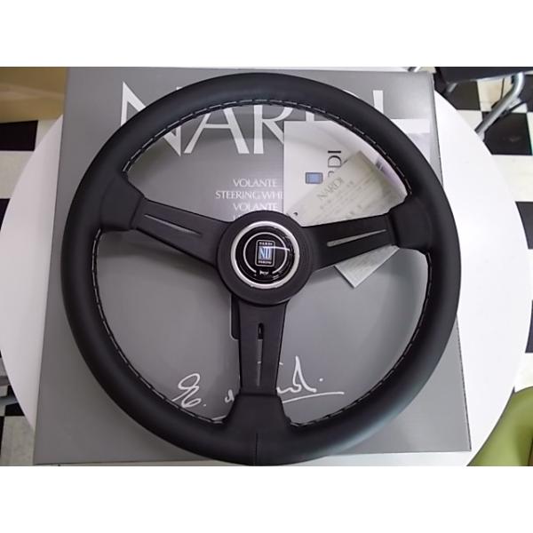 ★ナルディ　NARDI　N341　クラシック　BKレザー/BKスポーク 340 81jt1XEdk6L.jpg_BO30,255,255,