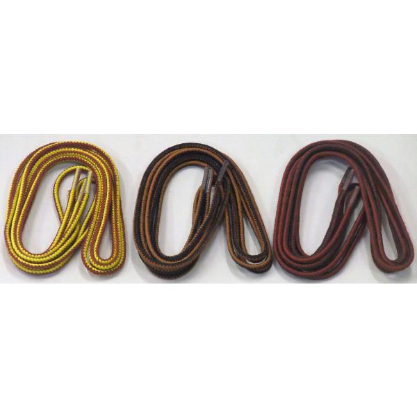 木原産業株式会社＜アクティカ＞のシューレースです。ワークブーツやアウトドアシューズに合うしっかりとした固めの靴紐です。レッドウィング・ダナー・ドクターマーチン等のブーツにも対応できる最適な日本製のシューレースです。★１足(２本)入り●　幅　...