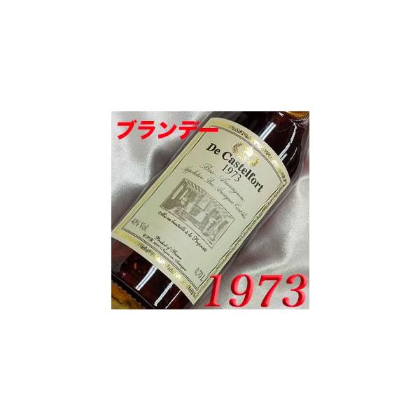 1973 蒸留 ブランデー ド カステルフォール バー アルマニャック 1973