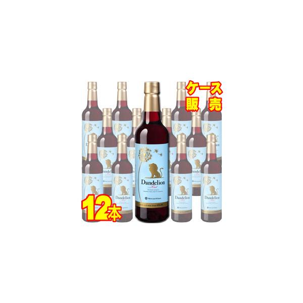 メルシャン ワインズ ダンデライオン レッド ペットボトル 720ml 12本セット ケース販売 日本 神奈川県 赤 ワイン ミディアムボディ 業務用 正規品 取り寄せ品