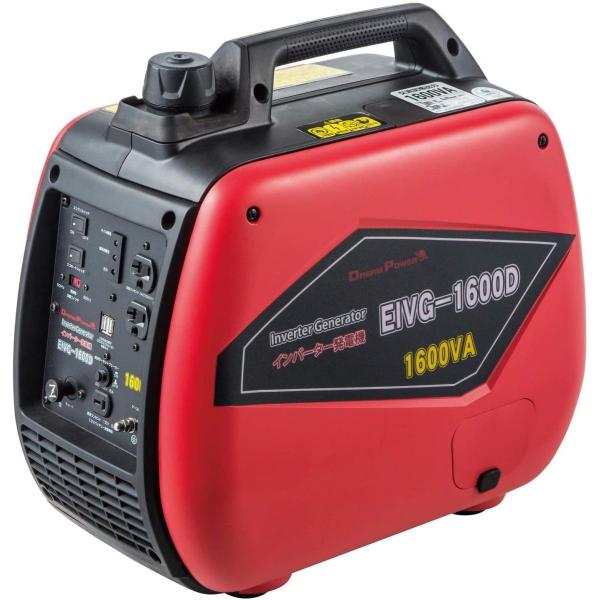 [ナカトミ] インバーター発電機 定格出力1.6kVAEIVG-1600D ナカトミ ナカトミ(NAKATOMI) インバーター発電機 コンパクト