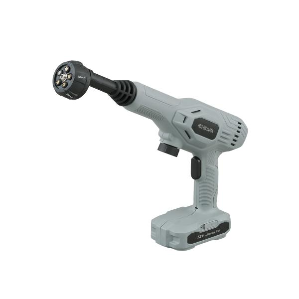 他サイト： アイリスオーヤマ 充電式 ハンディウォッシャー JHW-101 グレー / 軽量 コンパクト アイリス jhw-101 ハンディーウォッシャー 年末 大掃除 排水溝 ベランダ 浴室の商品画像