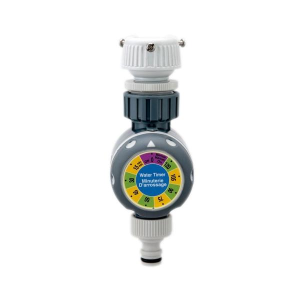 コーナンオリジナル LIFELEX 通水かんたんタイマー YM25107／スプリンクラー 水やり 時間設定 5~120分 散水タイマー 電池不要 手動 ライフレックス