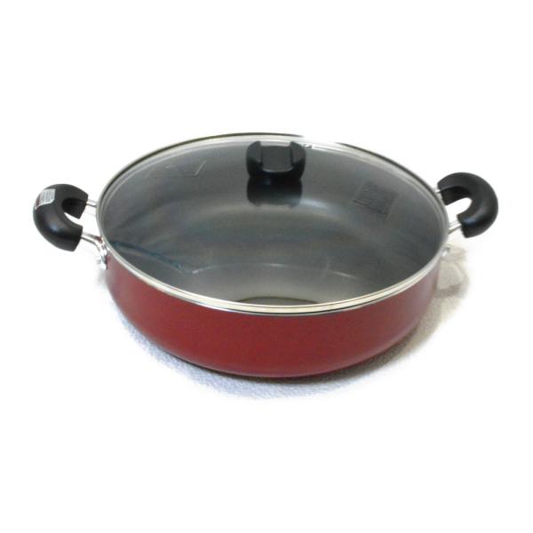 コーナンオリジナル LIFELEX ＩＨ対応浅型両手鍋30cm KFY05-1519／料理 煮物 カレー シチュー ライフレックス
