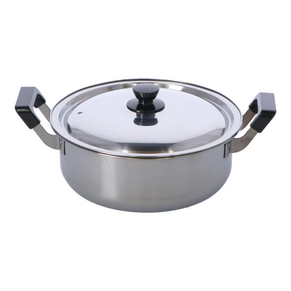 LIFELEX コーナンオリジナル ステンレス大型鍋26cm KHK05-8913／料理