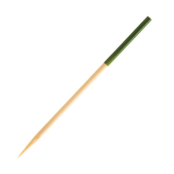 萬洋 日本製 四季彩串 50本入 緑 15cm 18-495B 大分県 別府 木 竹 竹工芸 箸 キッチン キッチン用品 飲食店 和食 中華 塗 和風