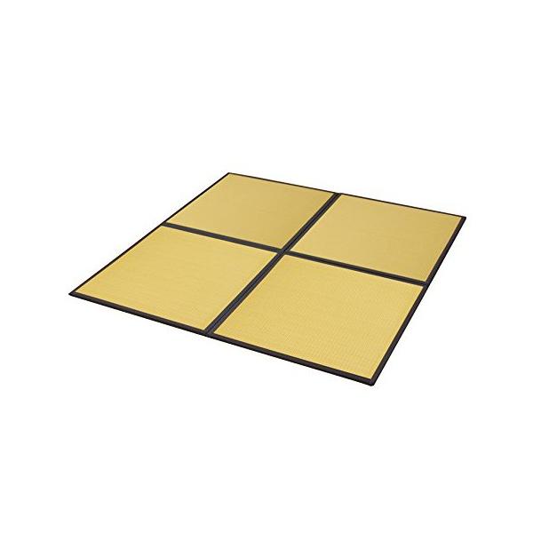 イケヒコ 置き畳 ユニット畳 PP 軽量タイプ スカッシュ ベージュ 約82×82×1.7cm 4枚1セット
