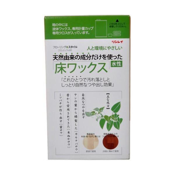 フローリング+スタイル 天然由来の成分だけをつかった床ワックス 1L 【フローリング+スタイル】 ワックス