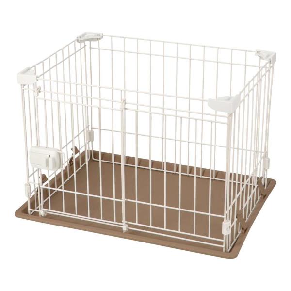 ※お客様組立品です※ハサミを事前にご用意ください【仕様】●サイズ(約)：外径/幅61×奥行45×高さ41・入口/幅20×高さ33cm●材質：線材/スチール(エポキシ樹脂塗装)、トレー・パネルジョイント・バックル/ポリプロピレンコーナージョイ...