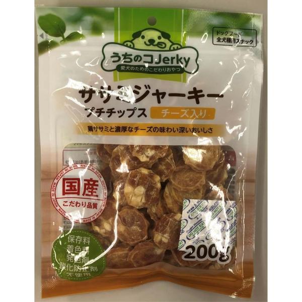 DoggyManドギーマン うちのコJerky 無添加ササミチップス チーズ入り /ドッグフード 国産 おやつ 低脂肪 ごほうび しつけ