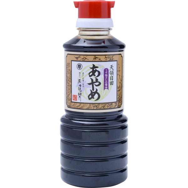 まるはら うす塩さしみ醤油 あやめ 360ml
