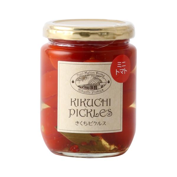 【商品説明】 熊本県産のミニトマトを美味しく手軽に食べてもらえるようにピクルスにしました。 道の駅、七城メロンドームの生産者が愛情をこめて作った元気野菜のミニトマトを、素材の味そのままピクルスにしました。 お料理の一品に、おつまみにお使いく...