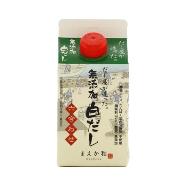 【マエカワテイスト】だし屋が造った無添加白だし 六合わせ 300ml / 出汁 調味料 万能調味料 みそ汁 味噌汁 煮物 お吸い物 おでん 無添加 ダシ