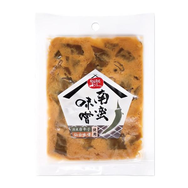 【利久】南蛮味噌 40g / 惣菜 グルメ 味噌漬け おにぎり お茶漬け ご飯のお供 牛たん定食 みそ