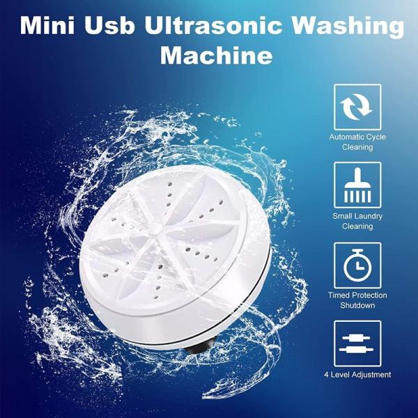 Portable Washing Machine Mini Washing 3 in1 Dishwashers Mini Lights Ul