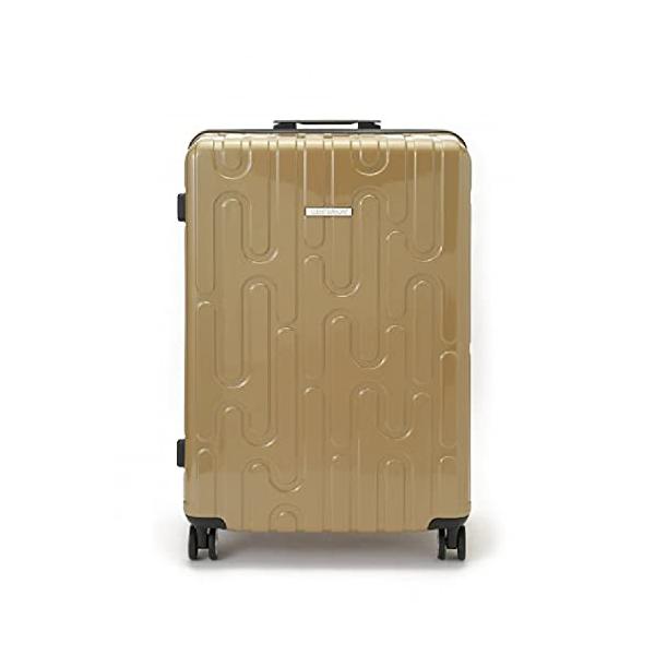 CENTURION スーツケース ファスナータイプ TSAロック搭載 超軽量 静音 (ゴールド, 26インチ)