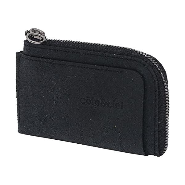 [コートエシエル]Cote&amp;Ciel Zippered Wallet Recycled Leather 財布 L字ファスナー 28951 Black