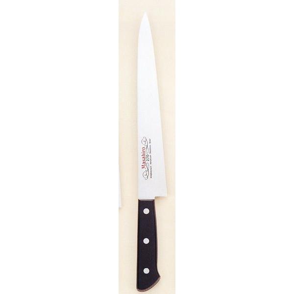 正広 モリブデン・バナジウム(ステンレス） MV黒合板 筋引 270mm 品番