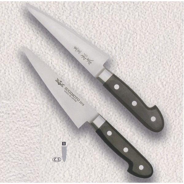 築地　SUGINOTO 杉本　2215 骨スキ　14cm 全鋼日本製 杉本 西洋料理庖丁 ツバ付最上級品 骨スキ 140mm 品番：2215 代引不可