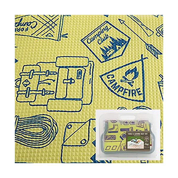 ツェルト レジャー ノルデン テーブル＆食器セット ＹＥ