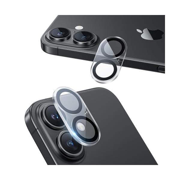 NIMASO カメラフィルム iPhone 16/iPhone 16 Plus 用 カメラ保護 NIMASO カメラフィルム iPhone 16/iPhone 16 Plus 用 カメラ保護