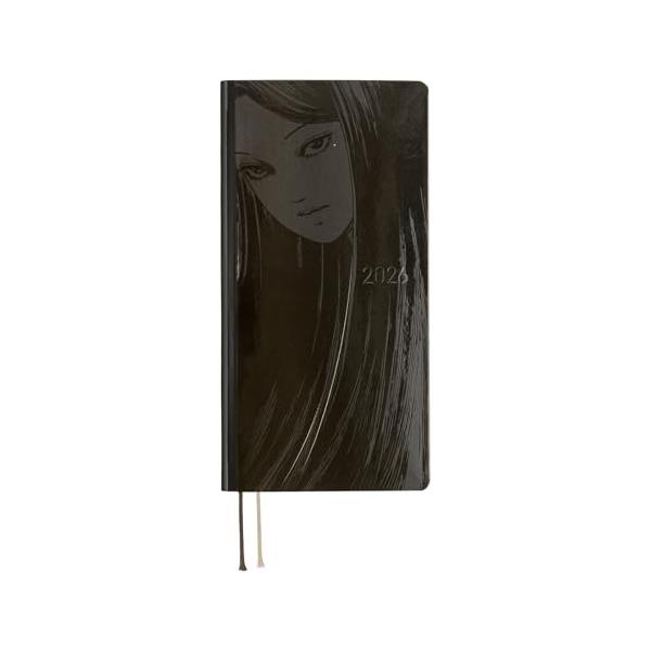 ◆商品名：ほぼ日手帳 2026 weeks 伊藤潤二/富江 Haunting Beauty 1月始まり 週間手帳 週間レフト スリム縦長ほぼ日手帳 2026 weeks 日本語 伊藤潤二/富江 Haunting Beautyスリム縦長サイズ...
