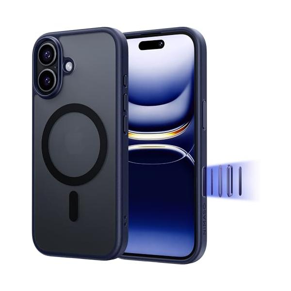 ◆商品名：NIMASO iPhone 17 用 ケース MagSafeアクセサリー対応 スマホケース マグセーフ カバー 滑り止め マット仕上げ 全面保護 いPhone17用 耐衝撃 米軍MIL規格取得 ワイヤレス充電 カメラコントロールカ...