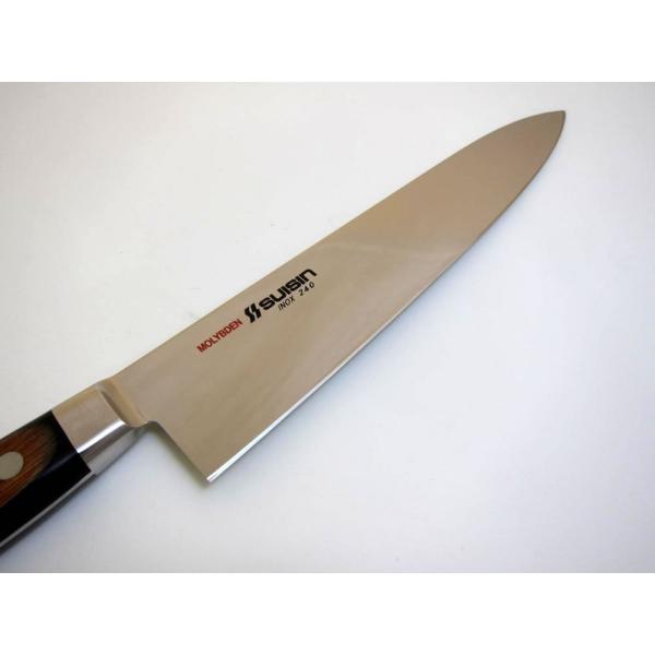 本場堺産 包丁どっとこむ 酔心 Inox鋼牛刀210mm 超目玉 Inox洋包丁シリーズ Suisin