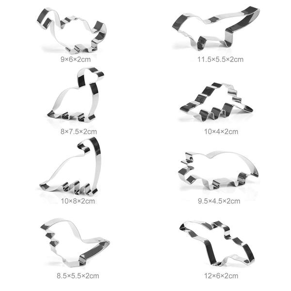 Gwholeクッキー型 恐竜 ドラゴン 型抜き キャラクター ステンレスかわいい 8個セット Buyee Buyee Japanese Proxy Service Buy From Japan Bot Online