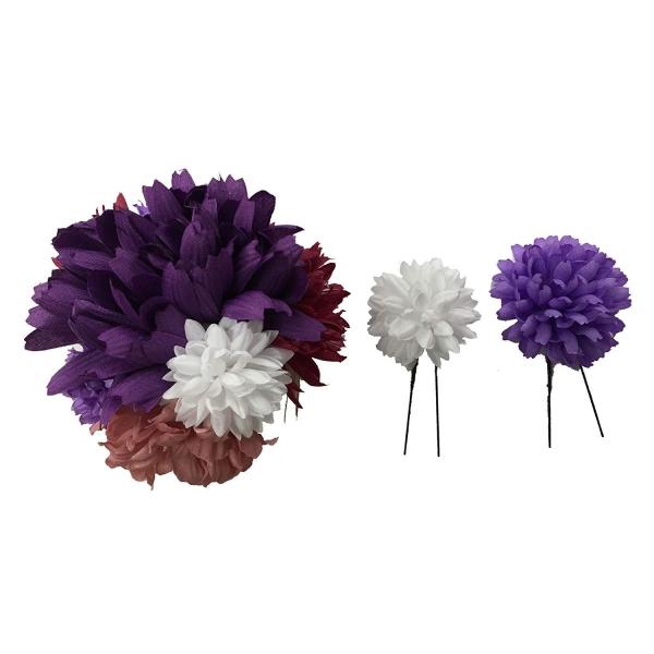 粋花 Suika 売れ筋 フラワーコーム 6010 パープル