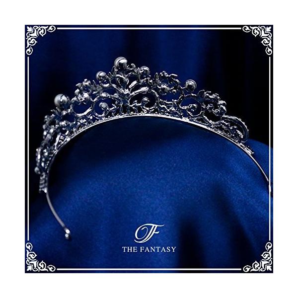 ザファンタジー Thefantasy ティアラ 結婚式 ウエディング 披露宴 髪飾り Tiara F ブライダル 超激安 Fty016plsr 花嫁