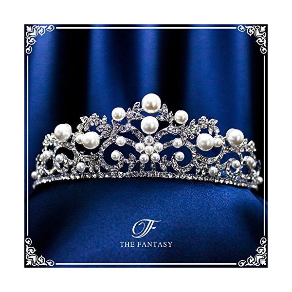 ザファンタジー Thefantasy ティアラ 結婚式 ウエディング 授与 披露宴 Tiara 花嫁 ブライダル Fty016plsr 髪飾り F