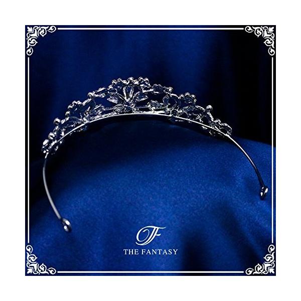 ザファンタジー Thefantasy ティアラ 結婚式 ウエディング 披露宴 ブライダル Tiara 花嫁 髪飾り Fty001sr Fty Pindo