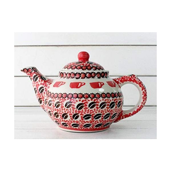 ポーリッシュポタリー ポーランド食器 カフェポット ティーポット Cc25 U10 一部予約 急須 容量380ml