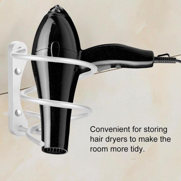 Salinr ドライヤーホルダー 壁掛けドライヤースタンド ヘアドライヤー収納 アンティー 浴室収納ラック 壁にねじ取付 １着でも送料無料 ドライヤー スタンド