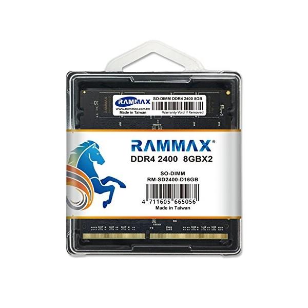 Rammax Rm Sd2400 D16gb Ddr4 ノートpc用メモリ Pc4 190 Ddr4 2400 8gbx2枚 260p