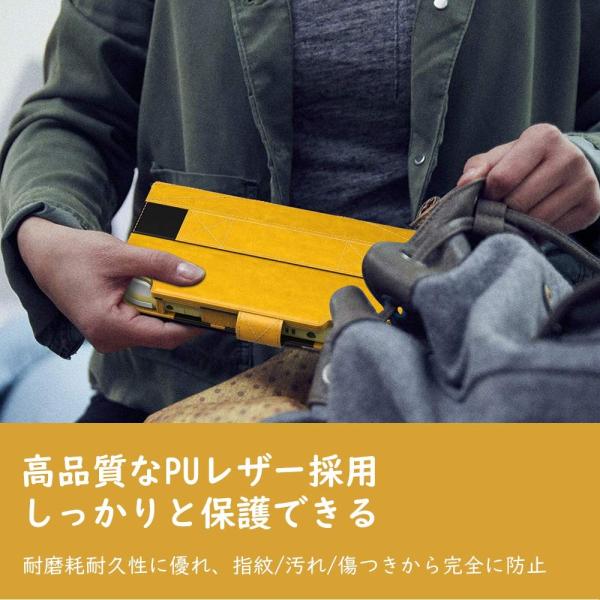 Nintendo Switch Lite ケース Atic スイッチライト スタンド Pu皮革 磁気バックル設計 高品質 全面保護