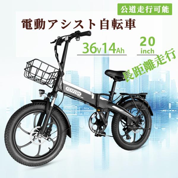 2025年モデル 公道走行可 電動アシスト自転車 20インチ 350W ファット