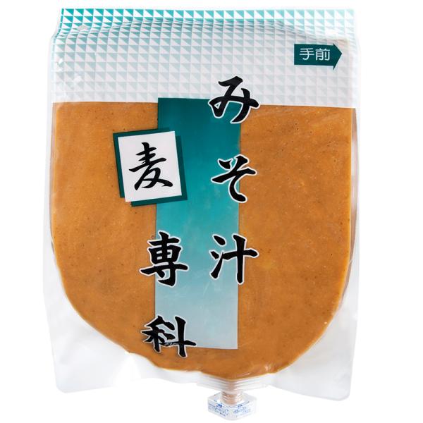業務用 みそ汁サーバー専用 みそ汁専科 麦３kg ４個入 プロユース だし入り サーバー用味噌 味噌汁サーバー 麦味噌 麦みそ 九州 液体味噌 液状味噌 ひかり味噌