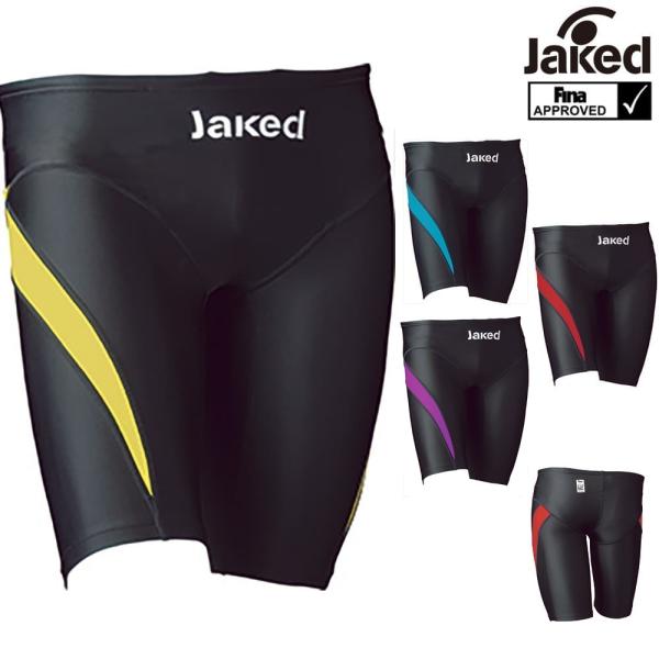 Jaked ジャケッド 競泳水着 メンズ J-ELASTICO STR ジェイエラスティコ エスティアール EXPERT TYPE2 ハーフスパッツ  fina承認 WA承認 820441F fina マーク あり