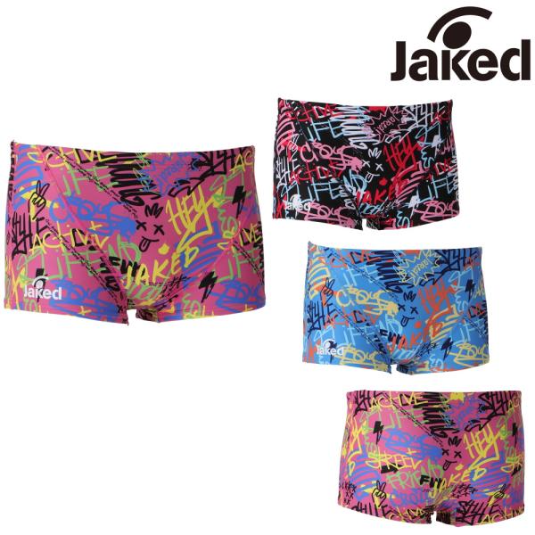 Jaked ジャケッド 競泳水着 練習用水着 メンズ J-FORTEX ジェイ・フォルテックス ショートスパッツ 競泳練習水着 2025年春夏モデル 830351F